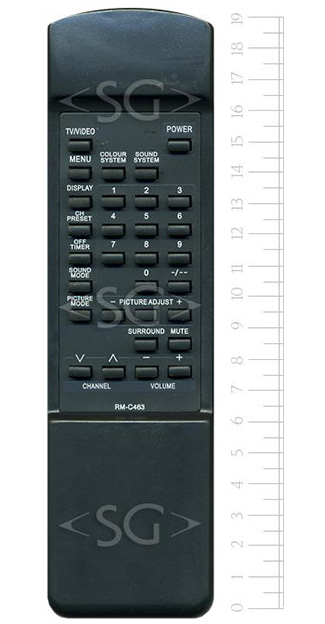 Пульт дистанционного управления для JVC RM-C463